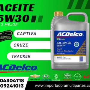 Aceite 5W30 Captiva / Cruze / Tracker